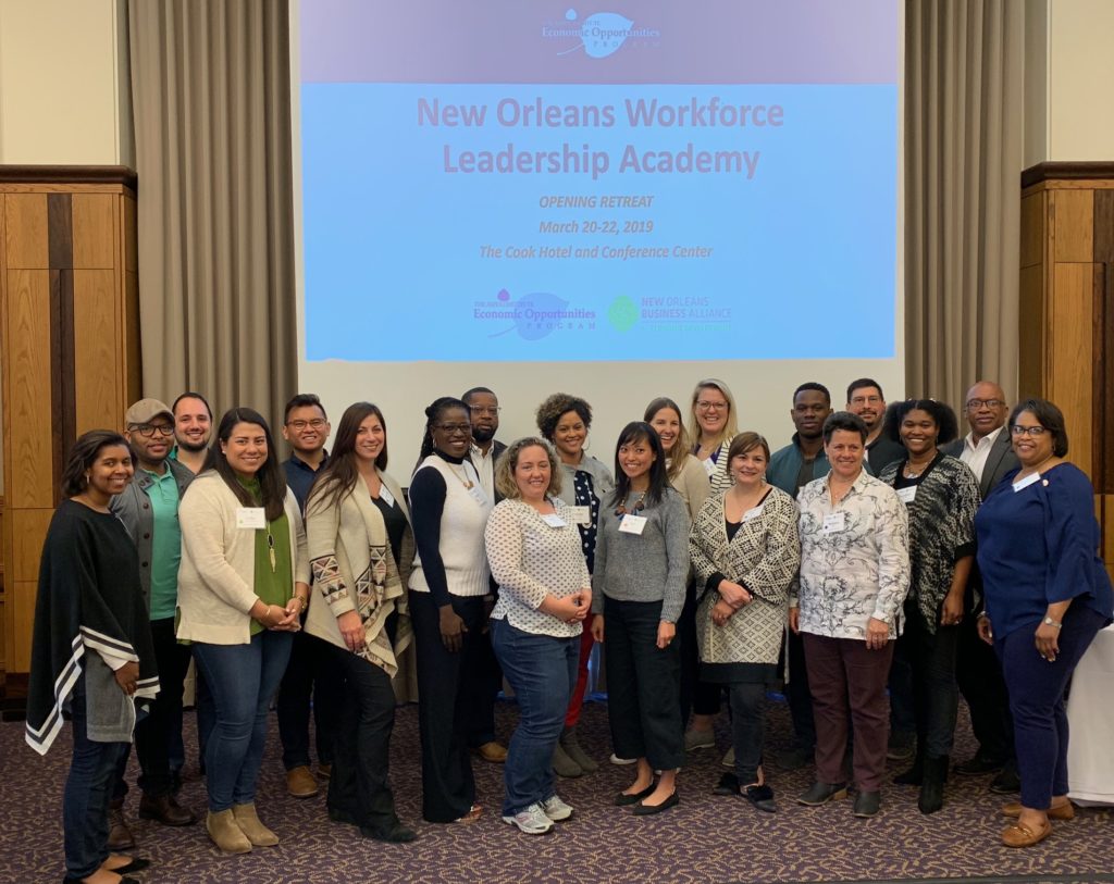Aspen Workforce Leadership Academy New Orlean New Orleans Business Alliance Partcipants 2019