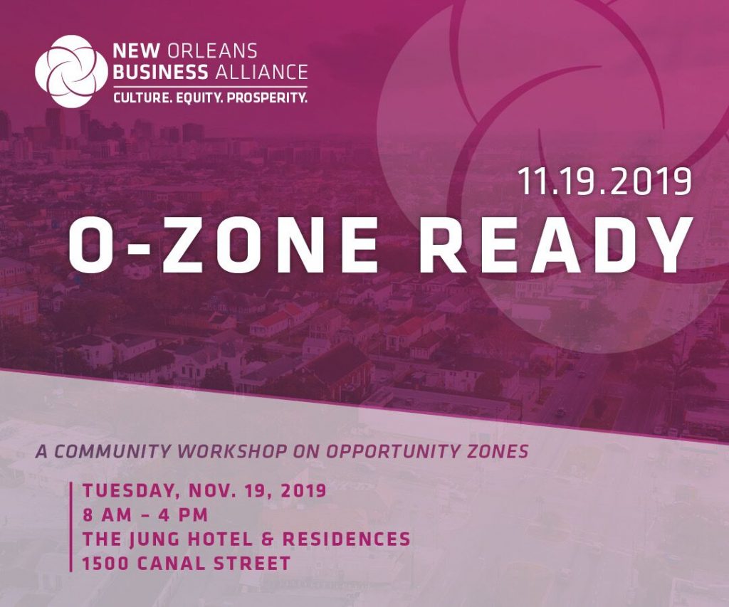 Opportunity Zone Workshop New Orleans